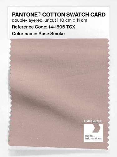 Product image of the product “PANTONE® COTTON SWATCH CARD 14-1506 TCX Rose Smoke ”