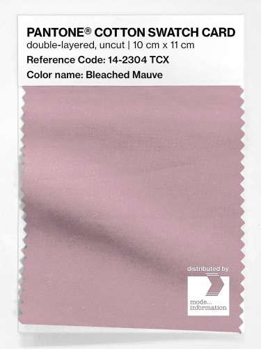Artikelbild des Artikels “PANTONE® COTTON SWATCH CARD 14-2304 TCX Bleached Mauve “