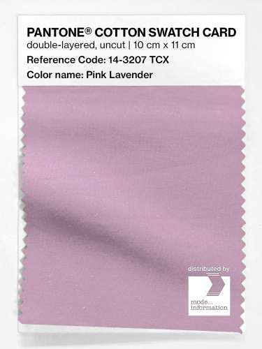Product image of the product “PANTONE® COTTON SWATCH CARD 14-3207 TCX Pink Lavender ”