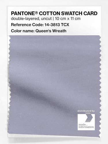Artikelbild des Artikels “PANTONE® COTTON SWATCH CARD 14-3813 TCX Queen's Wreath “