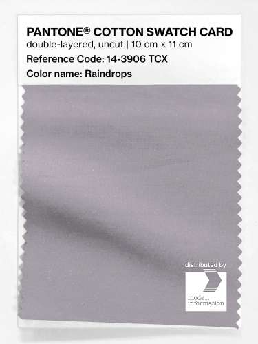 Artikelbild des Artikels “PANTONE® COTTON SWATCH CARD 14-3906 TCX Raindrops “