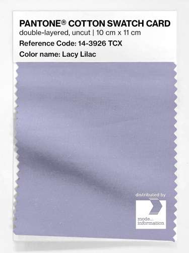Artikelbild des Artikels “PANTONE® COTTON SWATCH CARD 14-3926 TCX Lacy Lilac “
