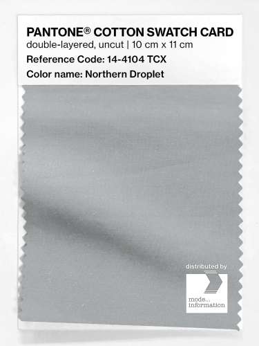 Artikelbild des Artikels “PANTONE® COTTON SWATCH CARD 14-4104 TCX Northern Droplet “