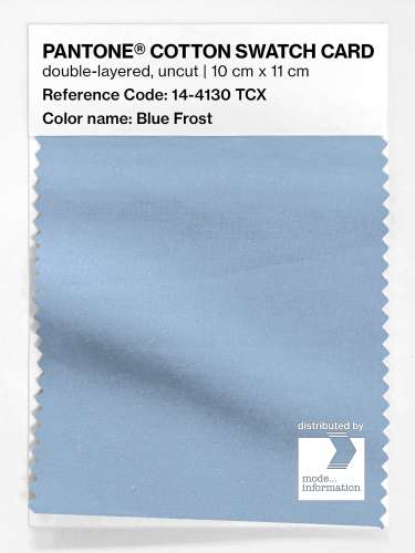 Artikelbild des Artikels “PANTONE® COTTON SWATCH CARD 14-4130 TCX Blue Frost “