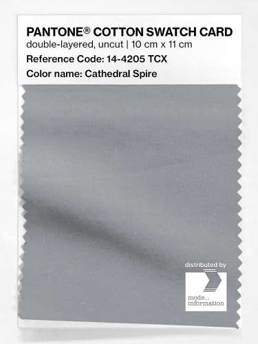 Artikelbild des Artikels “PANTONE® COTTON SWATCH CARD 14-4205 TCX Cathedral Spire “