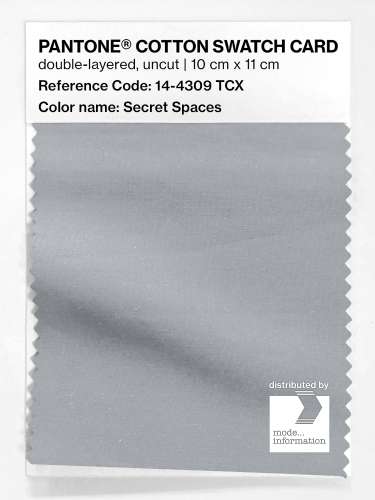 Artikelbild des Artikels “PANTONE® COTTON SWATCH CARD 14-4309 TCX Secret Spaces “