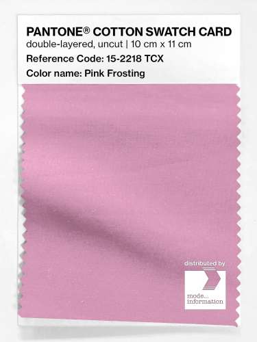 Artikelbild des Artikels “PANTONE® COTTON SWATCH CARD 15-2218 TCX Pink Frosting “