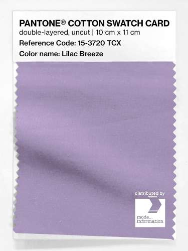 Artikelbild des Artikels “PANTONE® COTTON SWATCH CARD 15-3720 TCX Lilac Breeze “