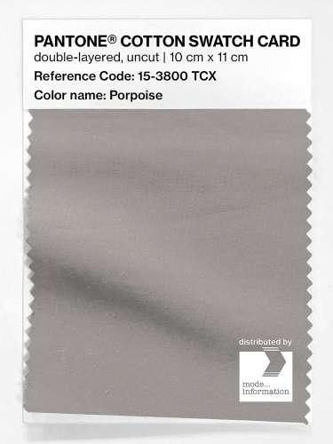 Product image of the product “PANTONE® COTTON SWATCH CARD 15-3800 TCX Porpoise ”