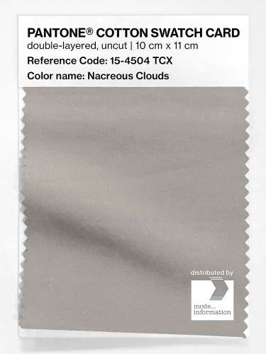 Artikelbild des Artikels “PANTONE® COTTON SWATCH CARD 15-4504 TCX Nacreous Clouds “