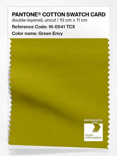 Artikelbild des Artikels “PANTONE® COTTON SWATCH CARD 16-0541 TCX Green Envy “