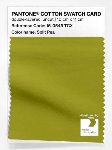 Artikelbild des Artikels “PANTONE® COTTON SWATCH CARD 16-0545 TCX Split Pea “