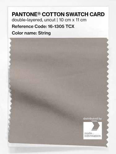PANTONE® COTTON SWATCH CARD 16-1305 TCX String