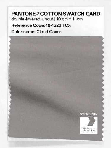 Artikelbild des Artikels “PANTONE® COTTON SWATCH CARD 16-1523 TCX Cloud Cover “