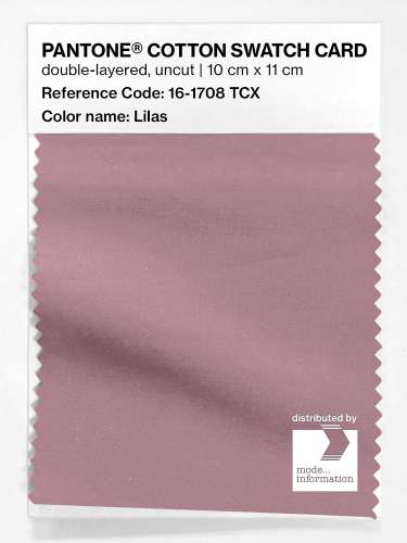 Product image of the product “PANTONE® COTTON SWATCH CARD 16-1708 TCX Lilas ”