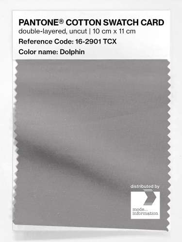Artikelbild des Artikels “PANTONE® COTTON SWATCH CARD 16-2901 TCX Dolphin “