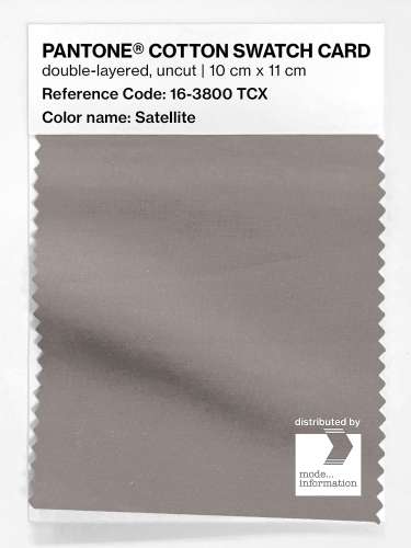 PANTONE® COTTON SWATCH CARD 16-3800 TCX Satellite