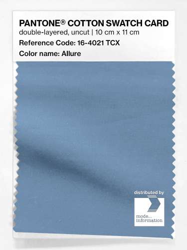 PANTONE® COTTON SWATCH CARD 16-4021 TCX Allure