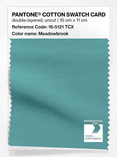 Product image of the product “PANTONE® COTTON SWATCH CARD 16-5121 TCX Meadowbrook ”