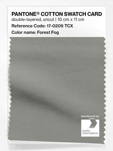 Artikelbild des Artikels “PANTONE® COTTON SWATCH CARD 17-0209 TCX Forest Fog “