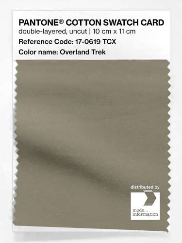Artikelbild des Artikels “PANTONE® COTTON SWATCH CARD 17-0619 TCX Overland Trek “
