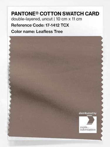 Artikelbild des Artikels “PANTONE® COTTON SWATCH CARD 17-1412 TCX Leafless Tree “
