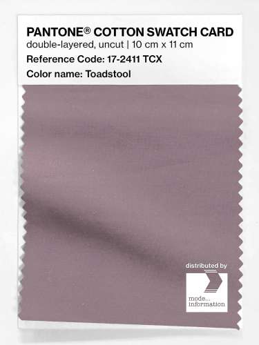 Artikelbild des Artikels “PANTONE® COTTON SWATCH CARD 17-2411 TCX Toadstool “