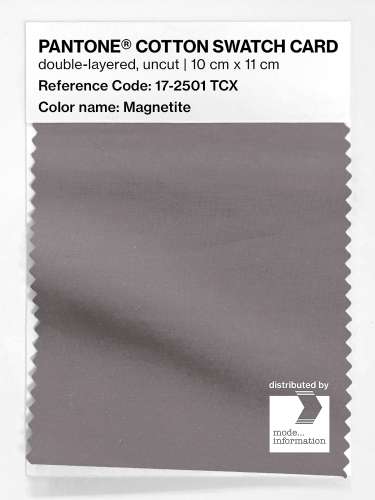 Artikelbild des Artikels “PANTONE® COTTON SWATCH CARD 17-2501 TCX Magnetite “