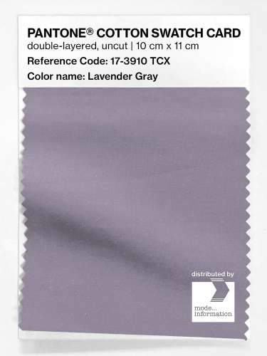 Artikelbild des Artikels “PANTONE® COTTON SWATCH CARD 17-3910 TCX Lavender Gray “