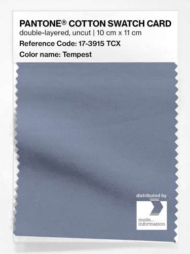 Artikelbild des Artikels “PANTONE® COTTON SWATCH CARD 17-3915 TCX Tempest “