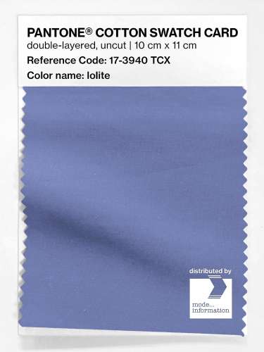 Artikelbild des Artikels “PANTONE® COTTON SWATCH CARD 17-3940 TCX Iolite “