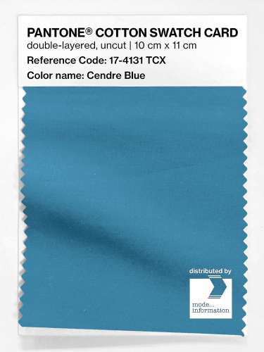 Artikelbild des Artikels “PANTONE® COTTON SWATCH CARD 17-4131 TCX Cendre Blue “