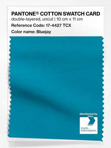 Artikelbild des Artikels “PANTONE® COTTON SWATCH CARD 17-4427 TCX Bluejay “