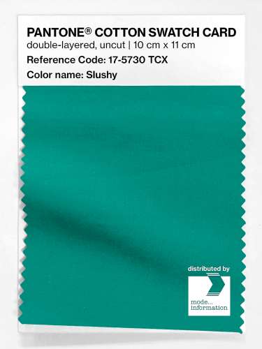 Artikelbild des Artikels “PANTONE® COTTON SWATCH CARD 17-5730 TCX Slushy “