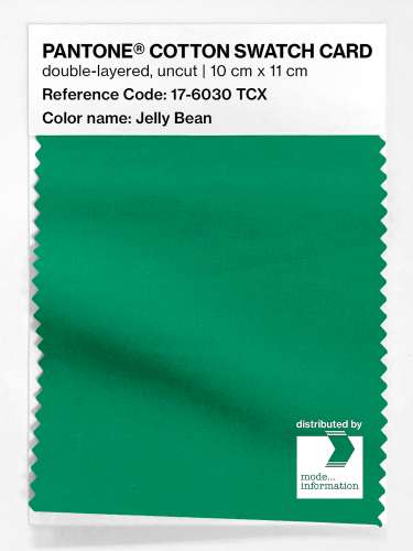 Artikelbild des Artikels “PANTONE® COTTON SWATCH CARD 17-6030 TCX Jelly Bean “