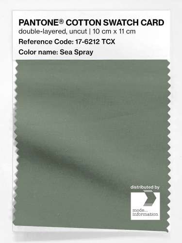 Artikelbild des Artikels “PANTONE® COTTON SWATCH CARD 17-6212 TCX Sea Spray “