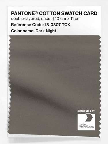 Artikelbild des Artikels “PANTONE® COTTON SWATCH CARD 18-0307 TCX Dark Night “