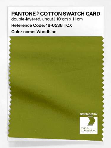 Artikelbild des Artikels “PANTONE® COTTON SWATCH CARD 18-0538 TCX Woodbine “