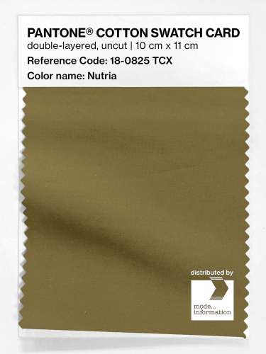 Artikelbild des Artikels “PANTONE® COTTON SWATCH CARD 18-0825 TCX Nutria “