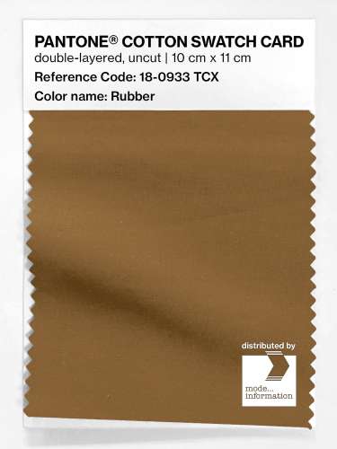Artikelbild des Artikels “PANTONE® COTTON SWATCH CARD 18-0933 TCX Rubber “