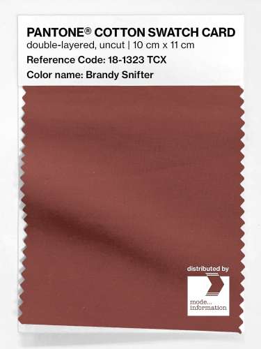 Artikelbild des Artikels “PANTONE® COTTON SWATCH CARD 18-1323 TCX Brandy Snifter “