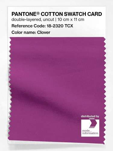 Artikelbild des Artikels “PANTONE® COTTON SWATCH CARD 18-2320 TCX Clover “