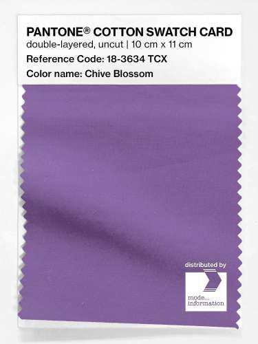Artikelbild des Artikels “PANTONE® COTTON SWATCH CARD 18-3634 TCX Chive Blossom “
