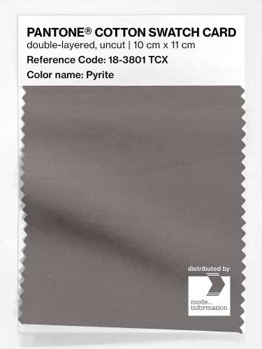 Artikelbild des Artikels “PANTONE® COTTON SWATCH CARD 18-3801 TCX Pyrite “