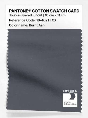 Artikelbild des Artikels “PANTONE® COTTON SWATCH CARD 18-4021 TCX Burnt Ash “