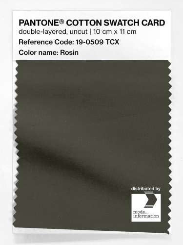 Artikelbild des Artikels “PANTONE® COTTON SWATCH CARD 19-0509 TCX Rosin “