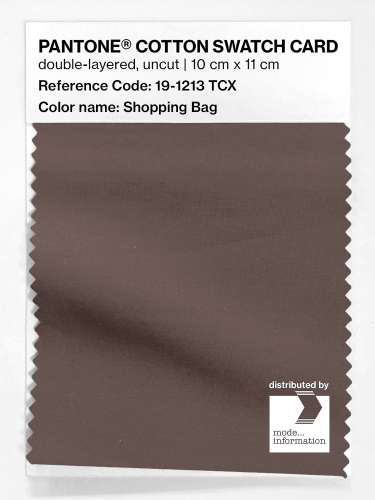 Artikelbild des Artikels “PANTONE® COTTON SWATCH CARD 19-1213 TCX Shopping Bag “