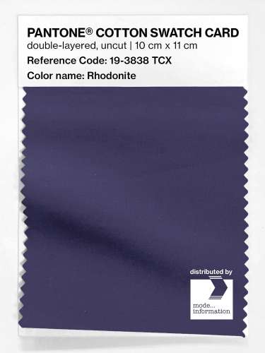 Artikelbild des Artikels “PANTONE® COTTON SWATCH CARD 19-3838 TCX Rhodonite “