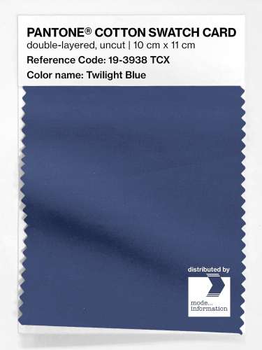 Artikelbild des Artikels “PANTONE® COTTON SWATCH CARD 19-3938 TCX Twilight Blue “