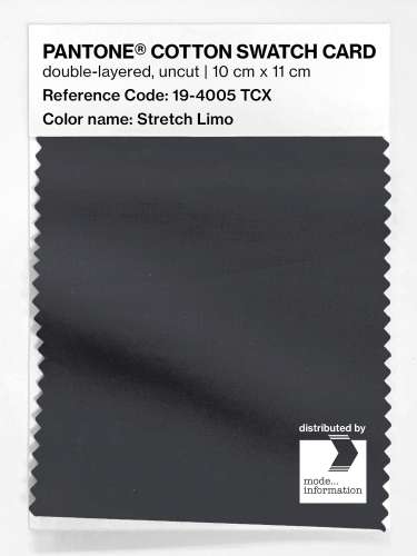 Artikelbild des Artikels “PANTONE® COTTON SWATCH CARD 19-4005 TCX Stretch Limo “